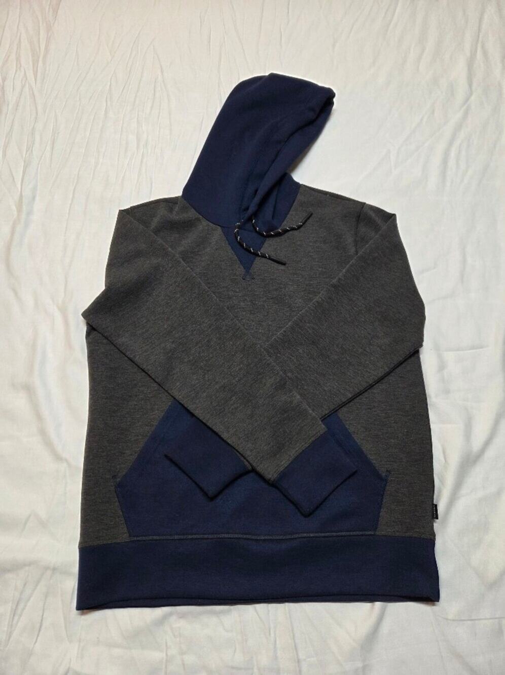 Lucky Brand Navy Hood with Charcoal Body Hoodie